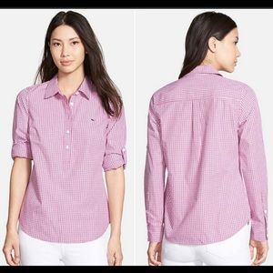 Vineyard Vines mini gingham popover